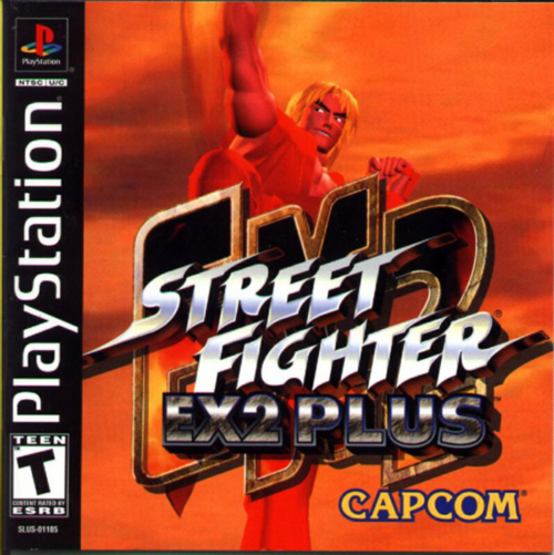 Street Fighter EX2 Plus (USA) Cover